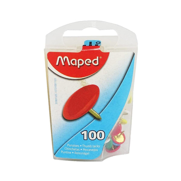 Maped MAPED MEXICO, S.A. DE C.V. CHINCHETAS DE COLORES X 100 10MM