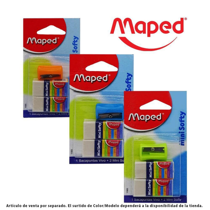 Maped MAPED MEXICO, S.A. DE C.V. GOMA MINI SOFTY+SACAPUNTAS