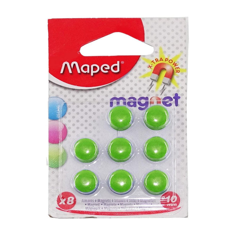 Maped MAPED MEXICO, S.A. DE C.V. IMANES MAPED CIRCULARES 10MM C/8PZ