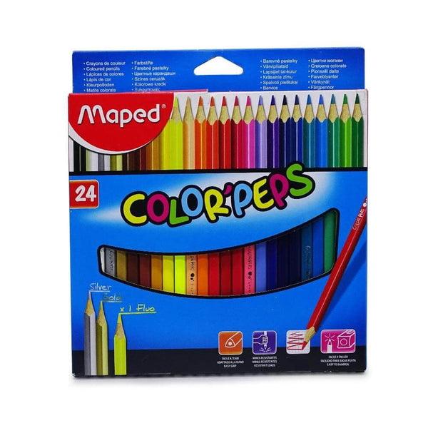 Maped MAPED MEXICO, S.A. DE C.V. LAPICES DE COLOR MAPED STAR C/24PZ