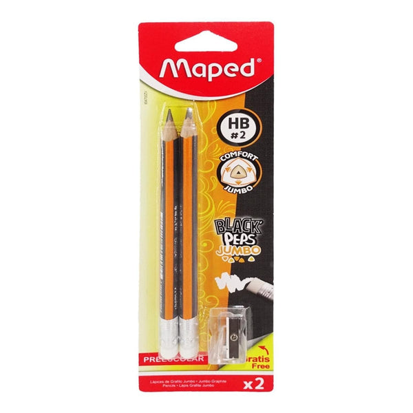 Maped MAPED MEXICO, S.A. DE C.V. LAPICES DE GRAFITO MAPED JUMBO C/2PZ