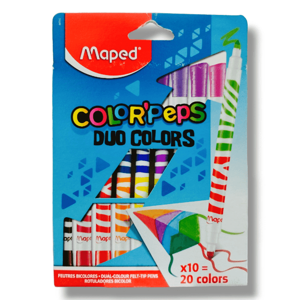 Maped MAPED MEXICO, S.A. DE C.V. PLUMONES MAPED IMAGINE DUO 10X20