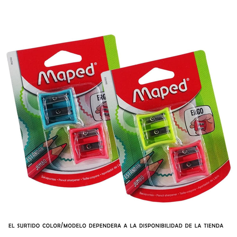 Maped MAPED MEXICO, S.A. DE C.V. SACAPUNTAS MAPED 2 ORIFICIOS VIVO C/2PZ