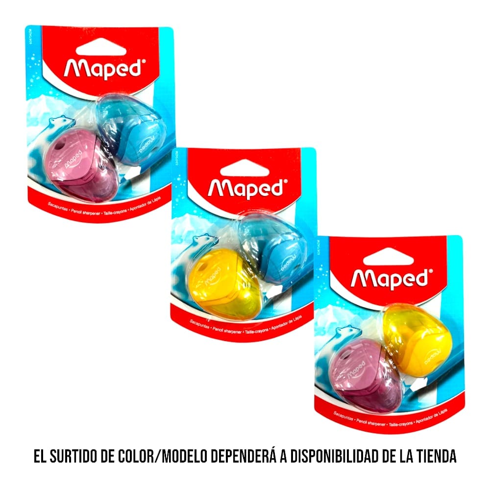 Maped MAPED MEXICO, S.A. DE C.V. SACAPUNTAS MAPED IGLOO CHICO C/2PZ