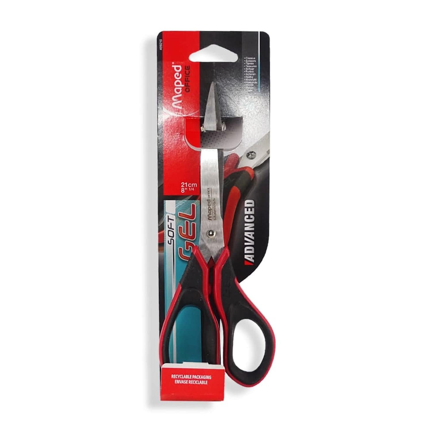 Maped MAPED MEXICO, S.A. DE C.V. TIJERA MAPED ADVANCED GEL ASIMETRICA 21CM