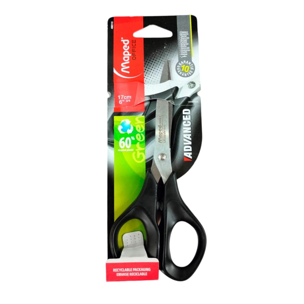 Maped MAPED MEXICO, S.A. DE C.V. TIJERA MAPED ADVANCED GREEN SIMETRICA 17CM