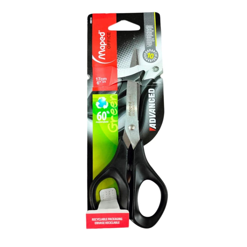 Maped MAPED MEXICO, S.A. DE C.V. TIJERA MAPED ADVANCED GREEN SIMETRICA 17CM