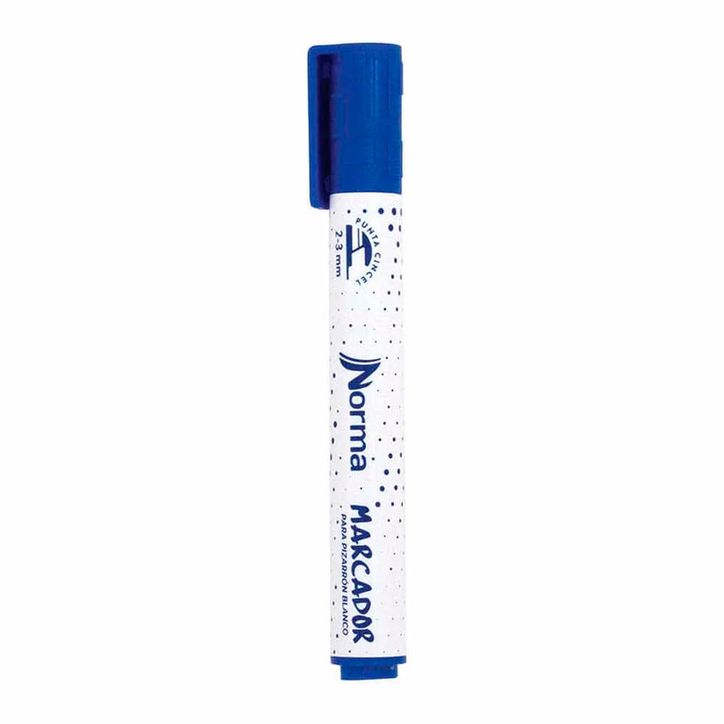 Norma CARVAJAL EDUCACION, S.A. DE C.V. MARCADOR PARA PIZARRON BLANCO NORMA C/1PZ AZUL