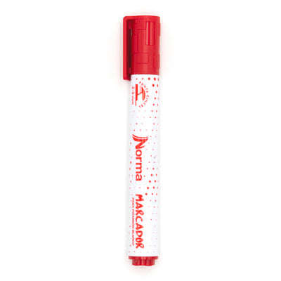 MARCADOR PARA PIZARRON BLANCO NORMA C/1PZ ROJO