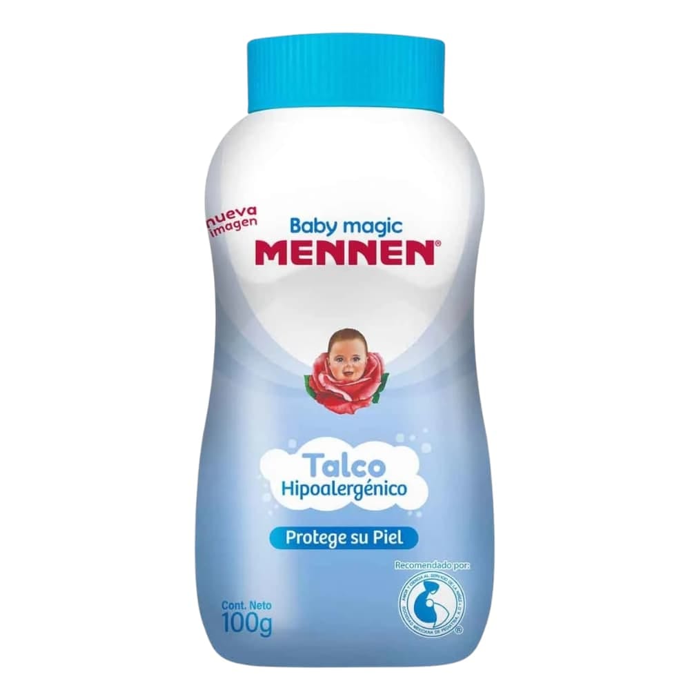 Mennen MOEDANOS OTC, S.A. DE C.V. MENNEN TALCO BABY MAGIC AZUL NIÑO 100G