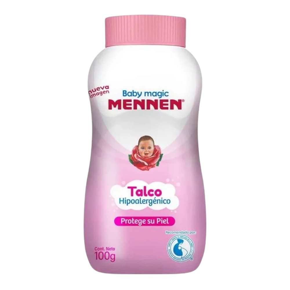 Mennen MOEDANOS OTC, S.A. DE C.V. MENNEN TALCO BABY MAGIC ROSA NIÑA 100G