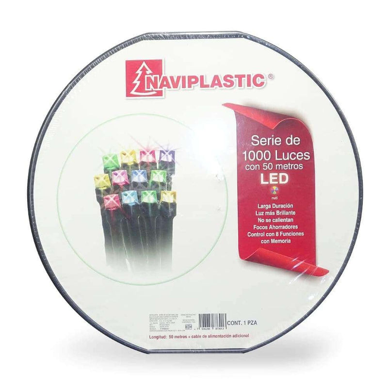 Naviplastic NAVIPLASTIC-NAVIDAD, S.A. DE C.V. SERIE DE LUCES 1000L LED MULTICOLOR