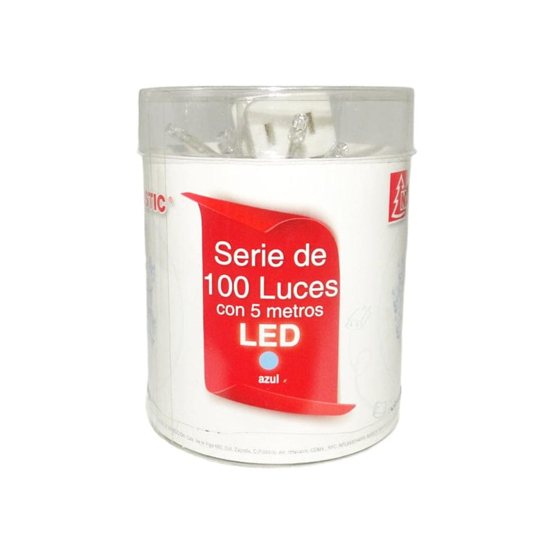 Naviplastic NAVIPLASTIC-NAVIDAD, S.A. DE C.V. SERIE DE LUCES 100L LED EN TUBO AZUL