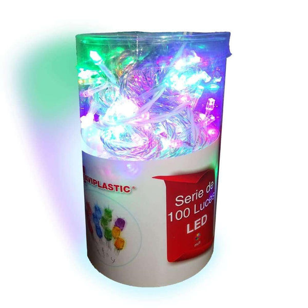 Naviplastic NAVIPLASTIC-NAVIDAD, S.A. DE C.V. SERIE DE LUCES 100L LED EN TUBO MULTICOLOR