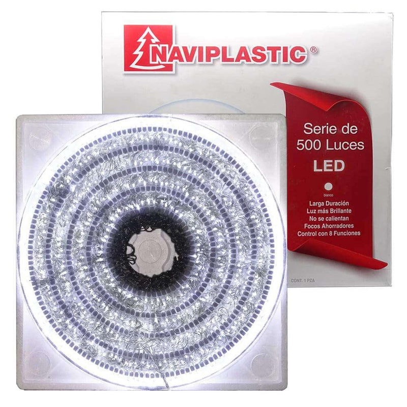 Naviplastic NAVIPLASTIC-NAVIDAD, S.A. DE C.V. SERIE DE LUCES 500L LED BLANCA