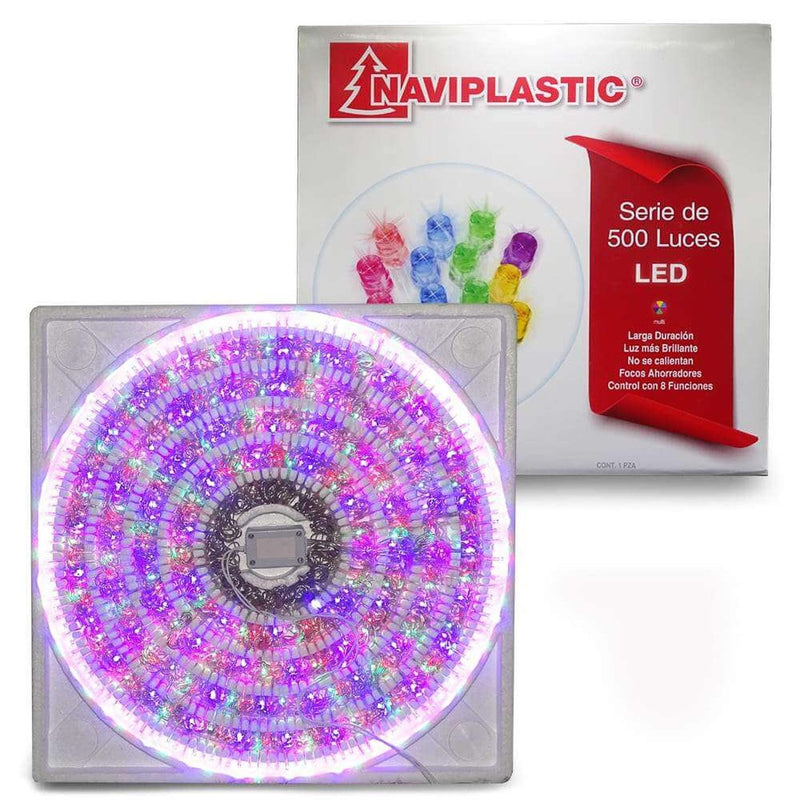 Naviplastic NAVIPLASTIC-NAVIDAD, S.A. DE C.V. SERIE DE LUCES 500L LED MULTICOLOR