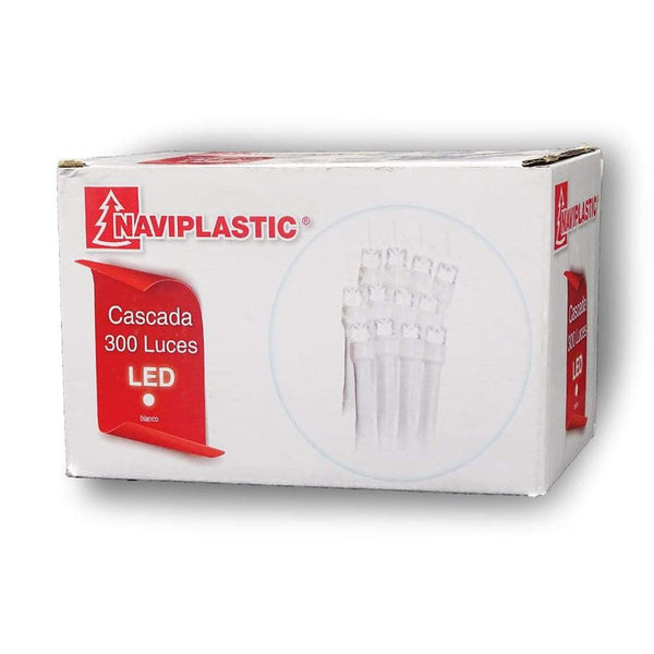 Naviplastic NAVIPLASTIC-NAVIDAD, S.A. DE C.V. SERIE DE LUCES CASCADA 300L LED BLANCA