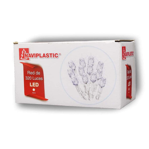 Naviplastic NAVIPLASTIC-NAVIDAD, S.A. DE C.V. SERIE DE LUCES EN RED 320L LED BLANCO