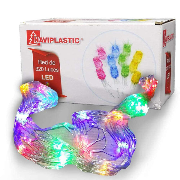 Naviplastic NAVIPLASTIC-NAVIDAD, S.A. DE C.V. SERIE DE LUCES EN RED 320L LED MULTICOLOR