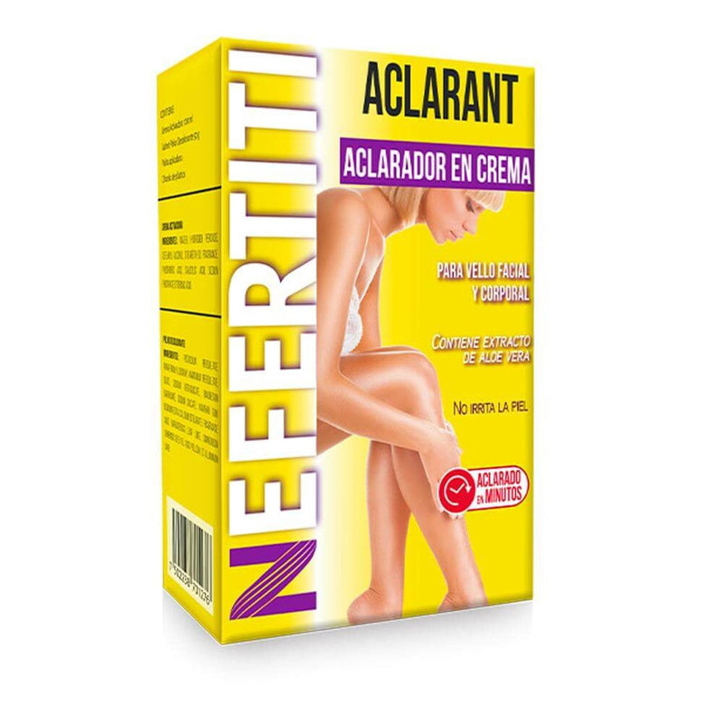 Nefertiti BEFIBA, S.A. DE C.V. ACLARADOR DE VELLO CORPORAL ACLARAN-T 25ML