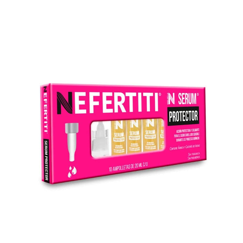 Nefertiti BEFIBA, S.A. DE C.V. AMPOLLETA 20ML C/10PZ SERUM PROTECTOR