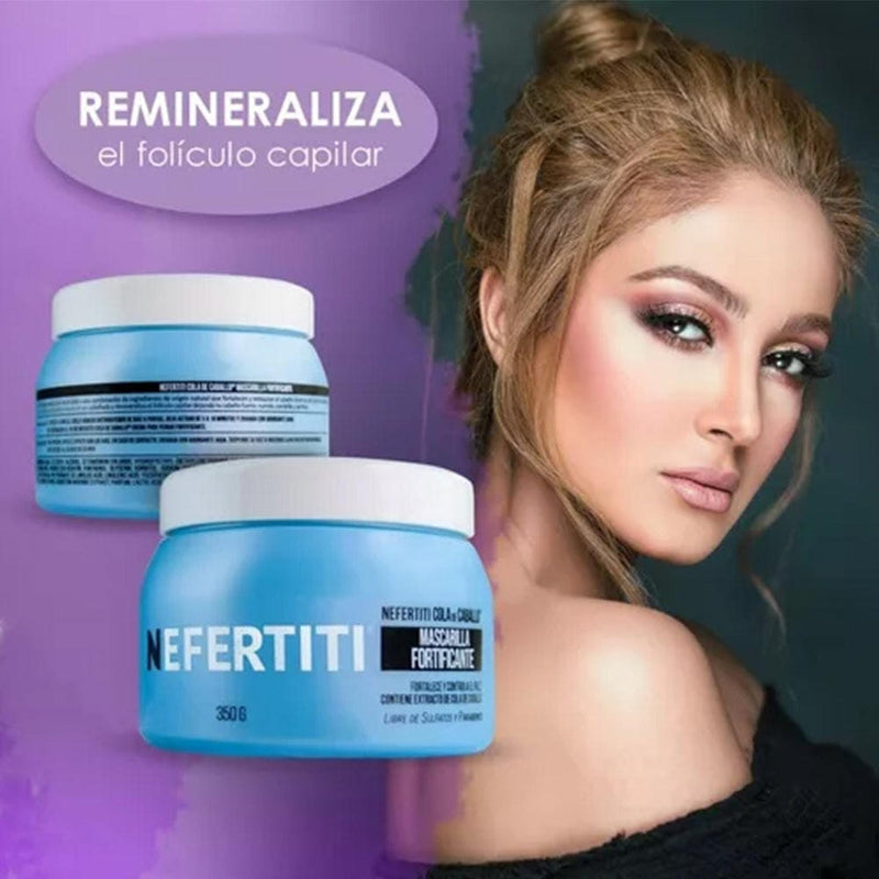 Nefertiti BEFIBA, S.A. DE C.V. MASCARILLA NEFERTITI 350G COLA DE CABALLO