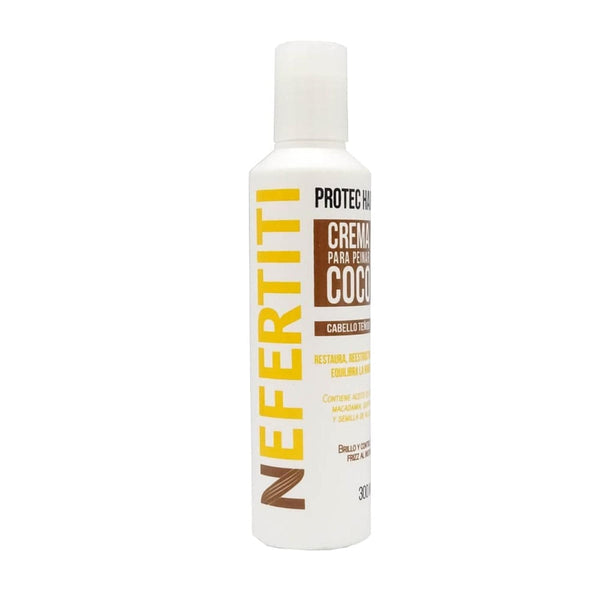 Nefertiti BEFIBA, S.A. DE C.V. PROTEC HAIR NEFERTITI CREMA PARA PEINAR 300ML COCO