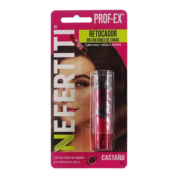 Nefertiti BEFIBA, S.A. DE C.V. RETOCADOR INSTANTANEO DE CANAS PROF-EX CASTAÑO