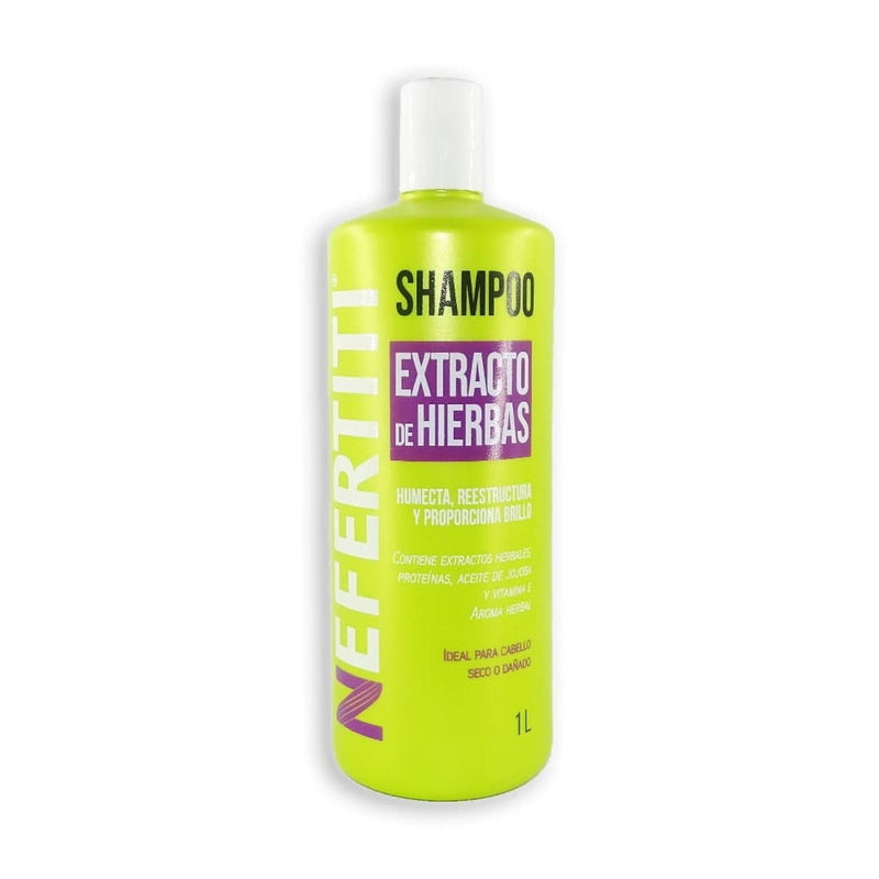 Nefertiti BEFIBA, S.A. DE C.V. SHAMPOO NEFERTITI 1L HIERBAS