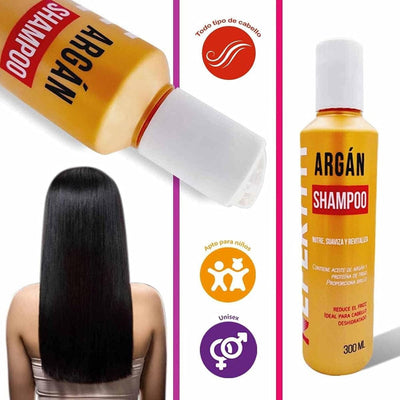 Nefertiti BEFIBA, S.A. DE C.V. SHAMPOO NEFERTITI 300ML ARGAN