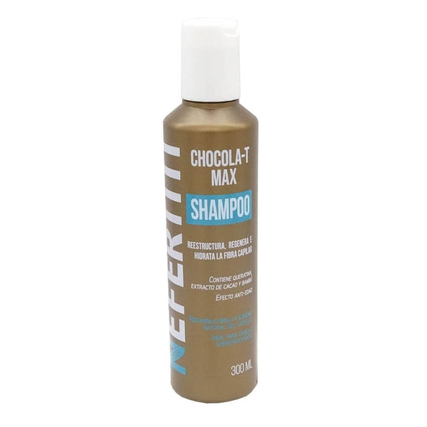 Nefertiti BEFIBA, S.A. DE C.V. SHAMPOO NEFERTITI CHOCOLA-T MAX 300ML