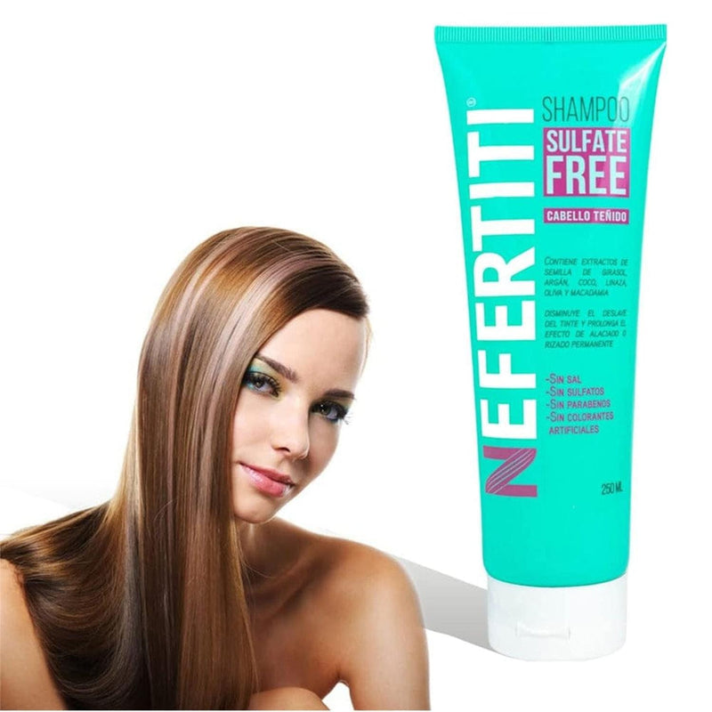 Nefertiti BEFIBA, S.A. DE C.V. SHAMPOO SULFATE FREE NEFERTITI 250ML CABELLO ESTRESADO