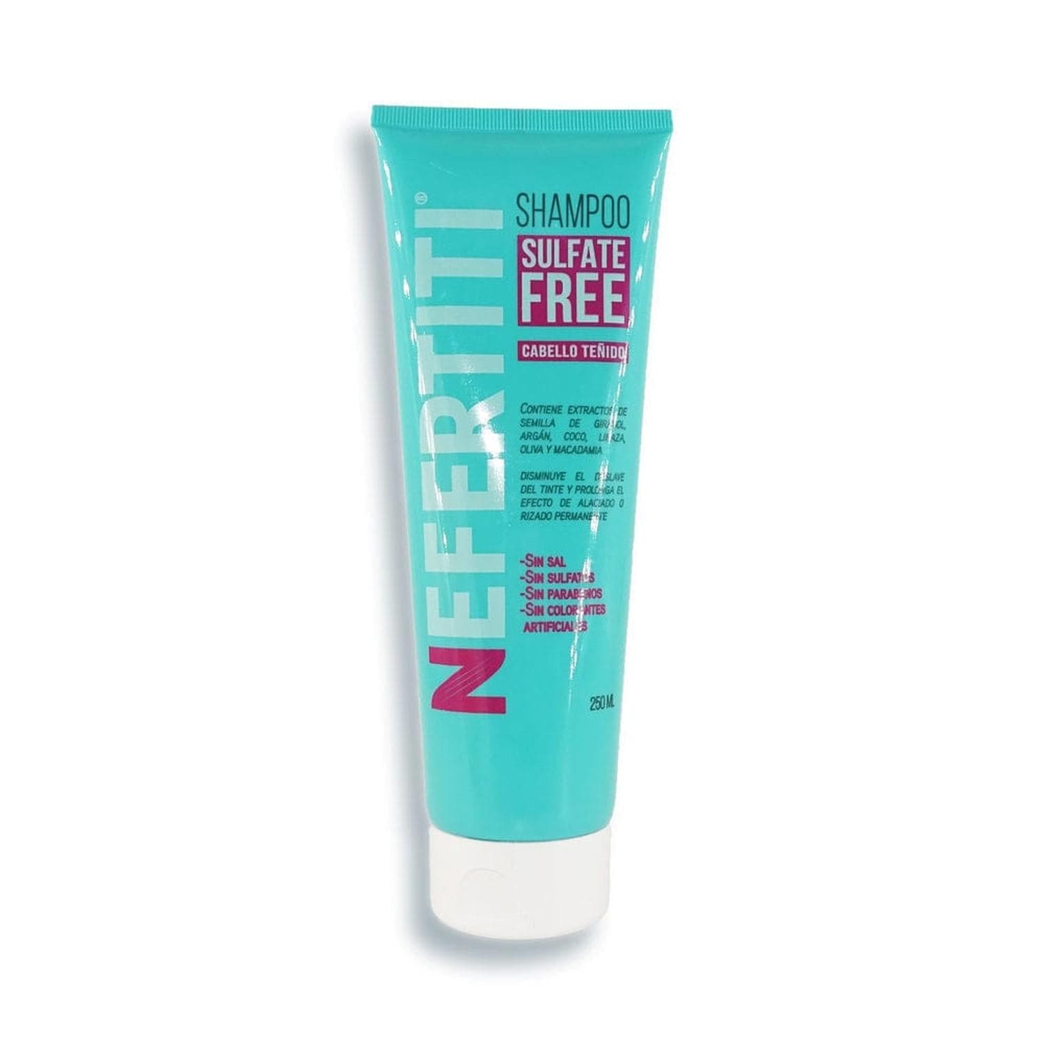 Nefertiti BEFIBA, S.A. DE C.V. SHAMPOO SULFATE FREE NEFERTITI 250ML CABELLO TEÑIDO