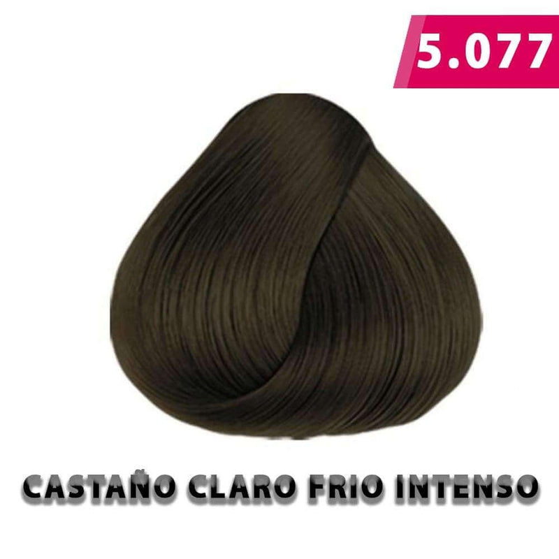 Nefertiti BEFIBA, S.A. DE C.V. TINTE NEFERTITI 90G 5.077 CASTAÑO CLARO FRIO INTENSO