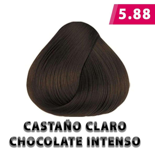 Nefertiti BEFIBA, S.A. DE C.V. TINTE NEFERTITI 90G 5.88/5.77 CASTAÑO CLARO CHOCOLATE INTENSO