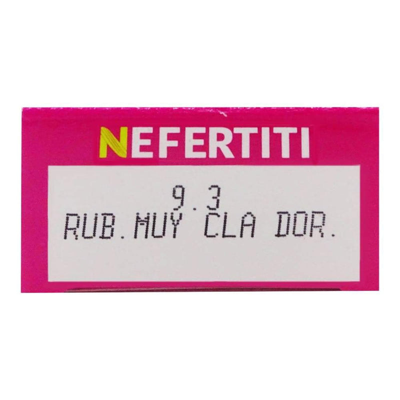 Nefertiti BEFIBA, S.A. DE C.V. TINTE NEFERTITI 90G 9.3 RUBIO EXTRA CLARO DORADO