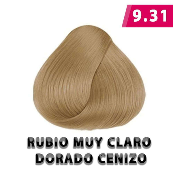 Nefertiti BEFIBA, S.A. DE C.V. TINTE NEFERTITI 90G 9.31 RUBIO MUY CLARO DORADO CENIZO