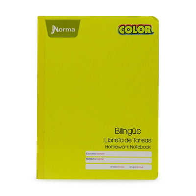 Norma CARVAJAL EDUCACION, S.A. DE C.V. AMARILLO CUADERNO LIBRETA DE TAREAS NORMA.