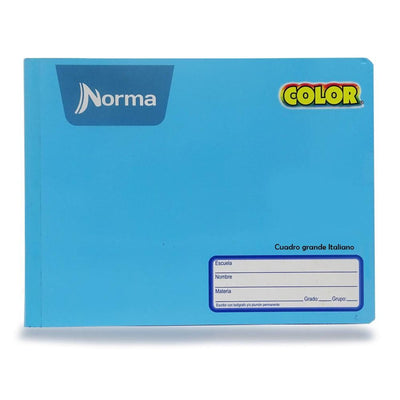 Norma CARVAJAL EDUCACION, S.A. DE C.V. AZUL CIELO CUADERNO COSIDO ITALIANO 360 C7 NORMA.