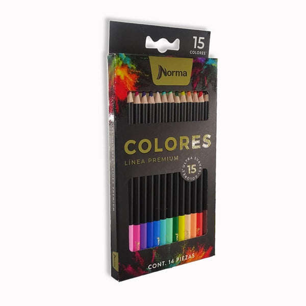 Norma CARVAJAL EDUCACION, S.A. DE C.V. COLORES NORMA PREMIUM C/15PZ