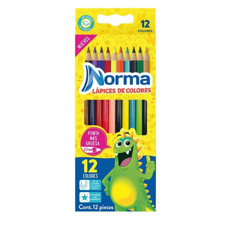 Norma CARVAJAL EDUCACION, S.A. DE C.V. COLORES NORMA X 12