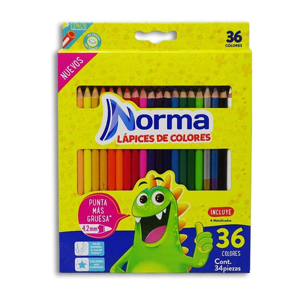 Norma CARVAJAL EDUCACION, S.A. DE C.V. COLORES NORMA X 36