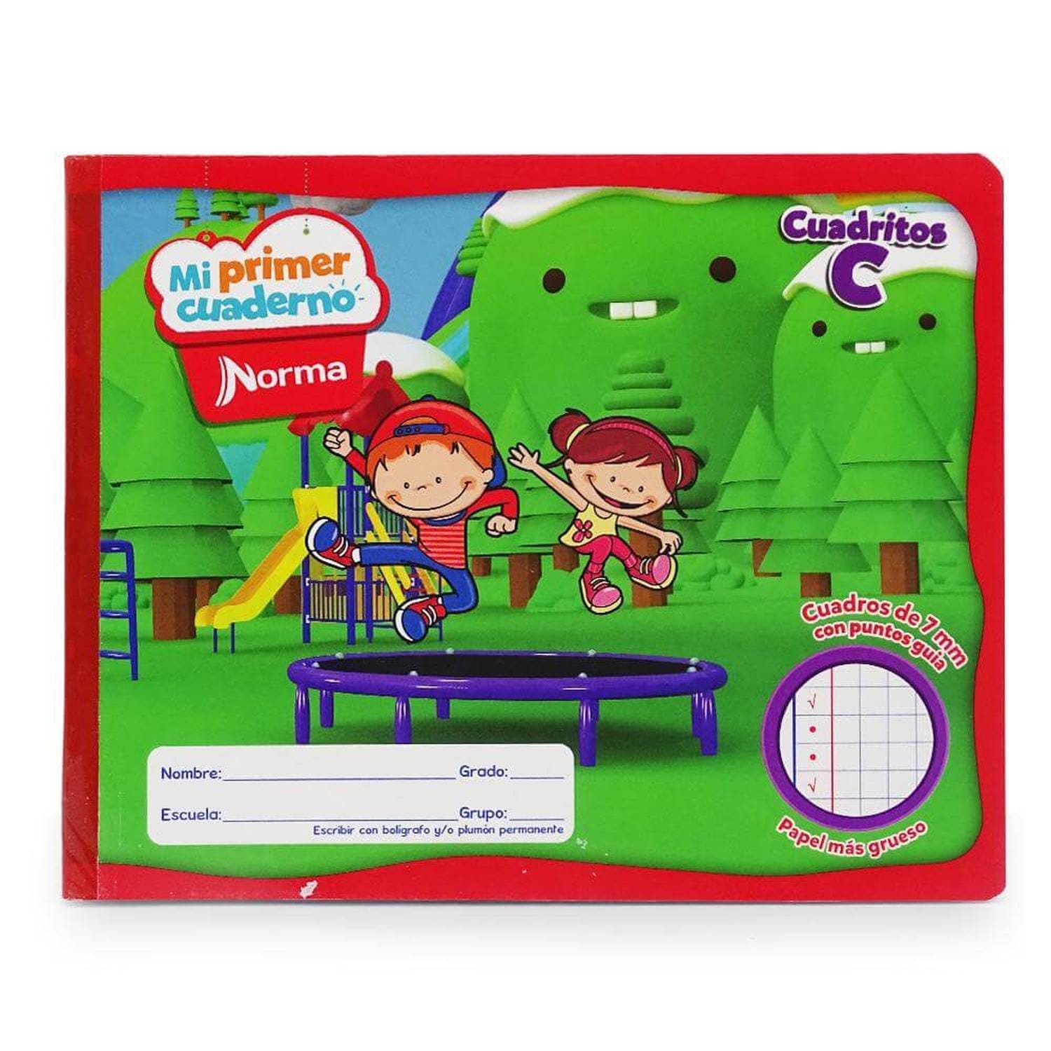 Norma CARVAJAL EDUCACION, S.A. DE C.V. CUADERNO COSIDO CUADRITOS C7 NORMA