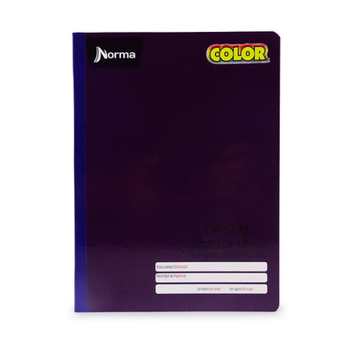 Norma CARVAJAL EDUCACION, S.A. DE C.V. MORADO CUADERNO LIBRETA DE TAREAS NORMA.