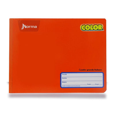 Norma CARVAJAL EDUCACION, S.A. DE C.V. NARANJA CUADERNO COSIDO ITALIANO 360 C7 NORMA.