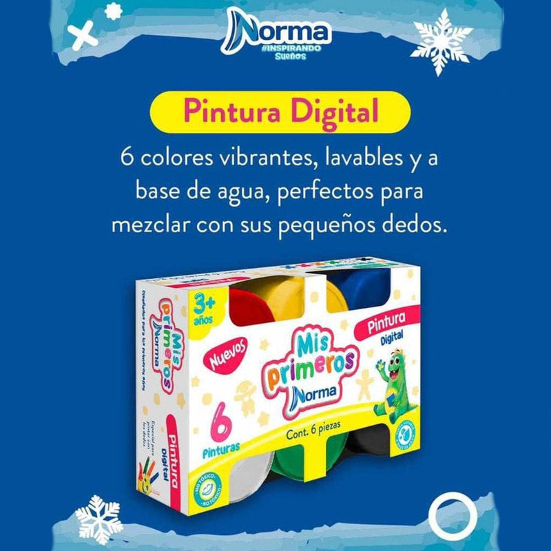 Norma CARVAJAL EDUCACION, S.A. DE C.V. PINTURA DIGITAL NORMA C/6PZ DE 50G