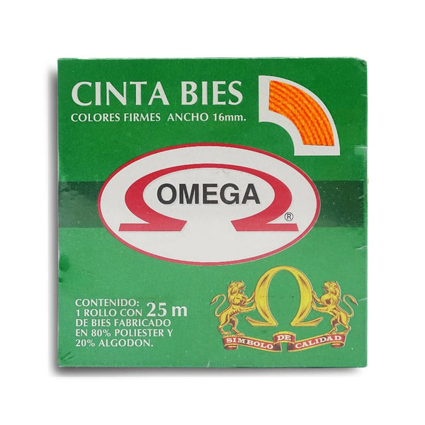 Omega OMEGA DISTRIBUIDORES DE HILO, S.A. DE C.V. BIES BIES #13 16 MM OMEGA ROLLO 25M