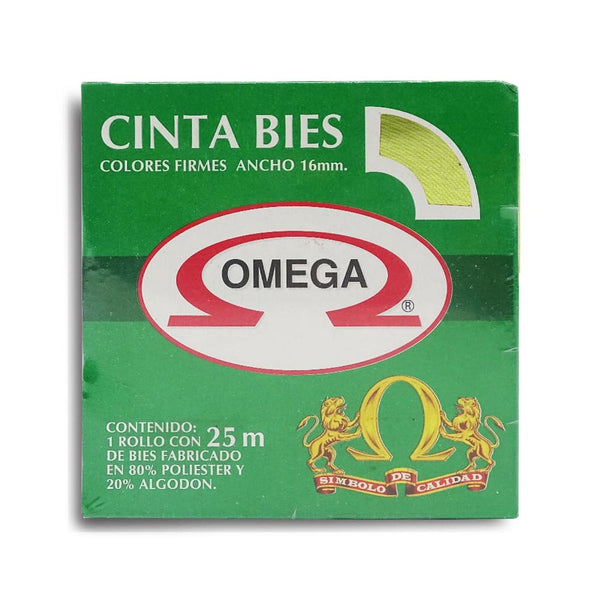 Omega OMEGA DISTRIBUIDORES DE HILO, S.A. DE C.V. BIES BIES #25 16 MM OMEGA ROLLO 25M