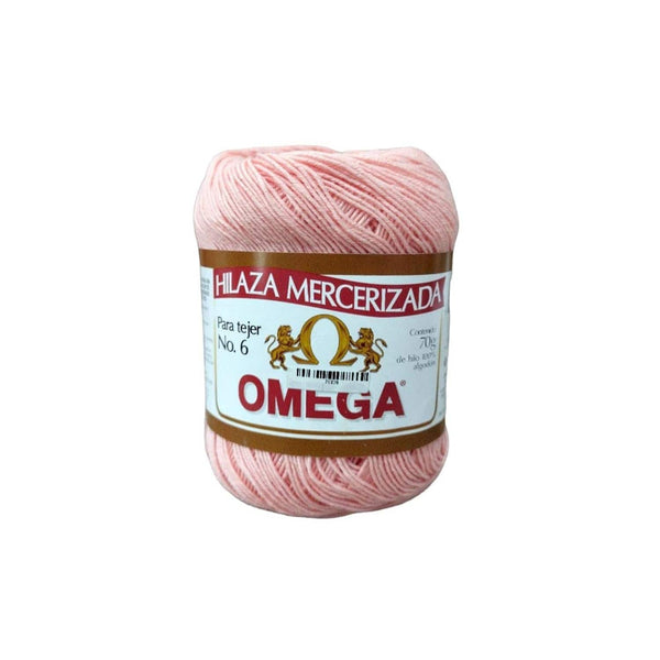 Omega OMEGA DISTRIBUIDORES DE HILO, S.A. DE C.V. HILAZA OMEGA N6 70G SALMON #275*