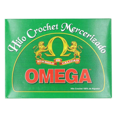 Omega OMEGA DISTRIBUIDORES DE HILO, S.A. DE C.V. HILO CROCHET OMEGA NO.10 CANARIO #141 30G